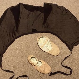 BALLET SKIRT + BALLET SLIPPERS A MUST GET!